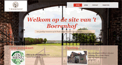 Desktop Screenshot of boerenhof.eu