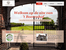 Tablet Screenshot of boerenhof.eu